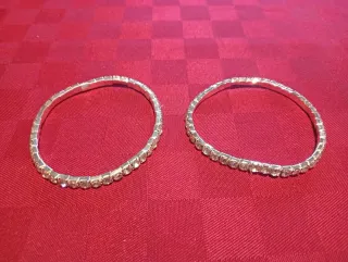 N. 2 Bracciali Tennis Elasticizzati. Nuovi.