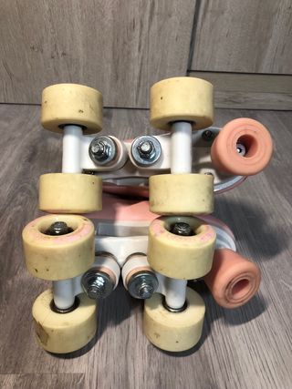 Patines Oxelo rosas talla 28