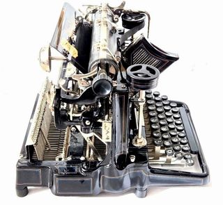 Máquina de escribir antigua Sholes Visible