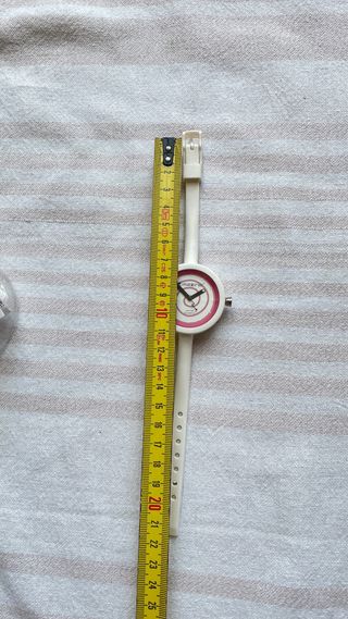 Orologio per Bambini Bianco e Rosa