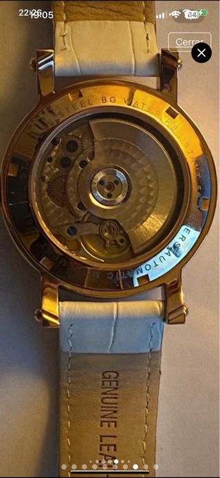 Reloj BG Olimpia Automático Oro Blanco