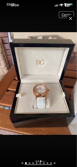 Reloj BG Olimpia Automático Oro Blanco