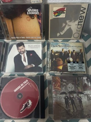 Lote 9 CDs Varios Artistas y Grupos