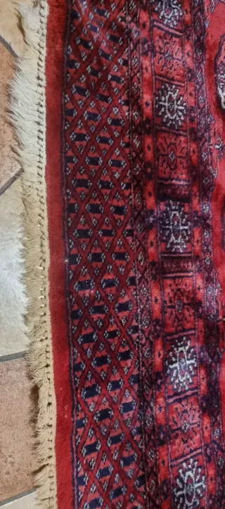 Tappeto Bukhara Annodato a mano, 180x130