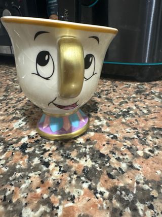 Taza Chip Bella y Bestia Cerámica