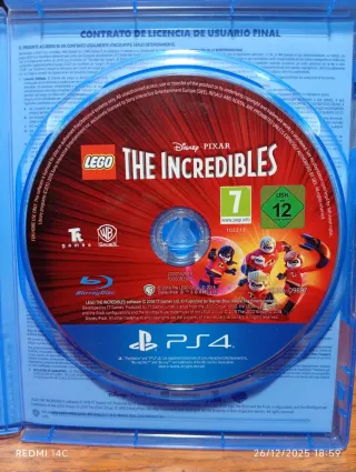Juego PS4 Lego Los Increíbles