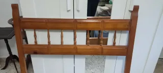Lote 2 cabeceros cama 90cm madera