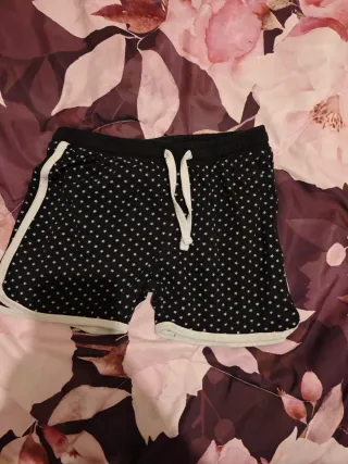 Pantaloncini corti bambina fantasia stelle