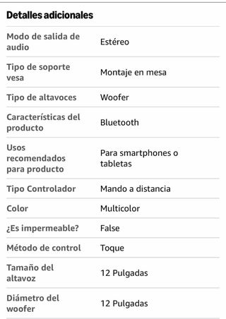 Monitor Activo Wiibo 600W con Luces LED