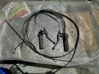 Chasis,con accesorios de Peugeot 103 Vogue
