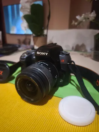 Cámara Sony Alpha DSLR A550 Negra