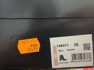 Botas cortas tacón serpiente