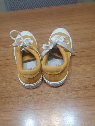 Tenis Springfield Mostaza Talla 36