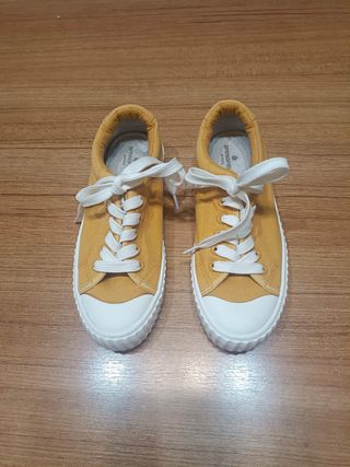 Tenis Springfield Mostaza Talla 36