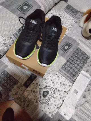 Zapatillas Fila Negras Deportivas