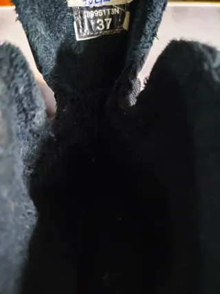 Botas apreski negras talla 37