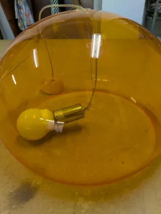 Lámpara Kartell FL/Y naranja 52cm