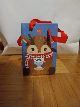 Sacchettino regalo Legami Natale renna