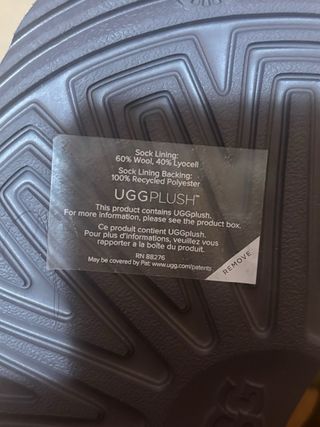 Zapatos UGG grises calentitos