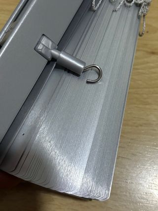 Set di 2 Persiane in Alluminio Argento