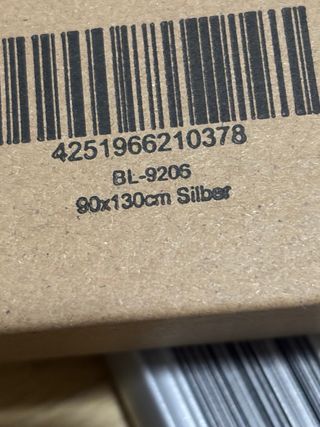 Set di 2 Persiane in Alluminio Argento