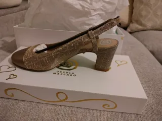 Zapatos fiesta/boda Ursula Mascaró Talla 37.5