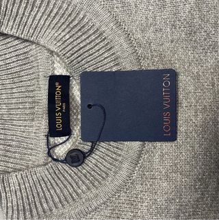 Maglione Louis Vuitton Grigio
