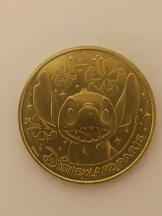 Moneda Disneyland Paris Stitch