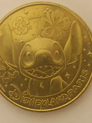 Moneda Disneyland Paris Stitch