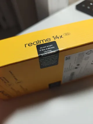 Móvil Realme 14x 5G Carbon Black 8GB/256GB
