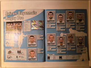 Álbum de cromos RUGBY 2008. PANINI