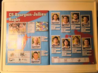 Álbum de cromos RUGBY 2008. PANINI