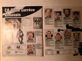 Álbum de cromos RUGBY 2008. PANINI