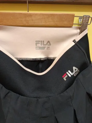 Falda pantalón deportiva Fila negra