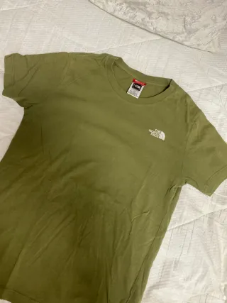 Camiseta The North Face Verde talla L para niños