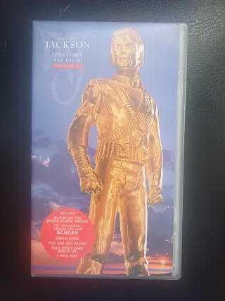 Michael Jackson Dangerous VHS Colección