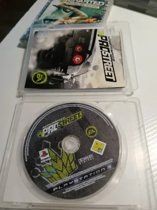 Lote 3 Videojuegos PS3: Uncharted, Killzone 2, NFS