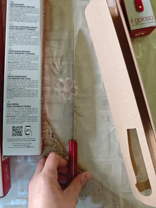 Set di 3 coltelli con manici in legno Berti.