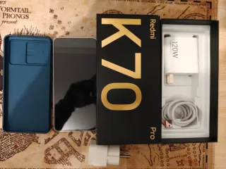 Móvil Redmi K70 Pro, casi idéntico al Poco f7 Pro.