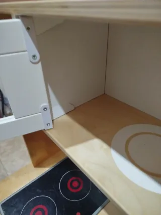 Cocina infantil de madera