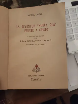 Juventud "nueva ola" frente a Cristo