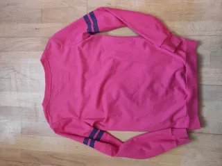 Chaqueta beisbolera rosa con A
