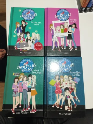 Colección "EL CLUB DE LAS ZAPATILLAS ROJAS"