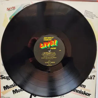 LP 1975 🇪🇺 BOB MARLEY & THE WAILERS - LIVE!