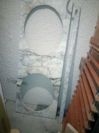 Puertas y cajones mueble baño