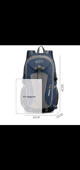 Mochila 40L senderismo, camping, montaña. Nueva
