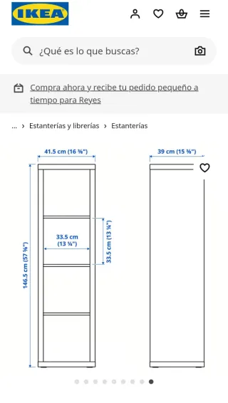 Estantería Blanca Ikea