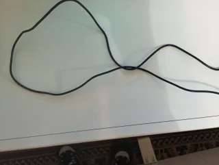 Teléfono móvil plegable negro