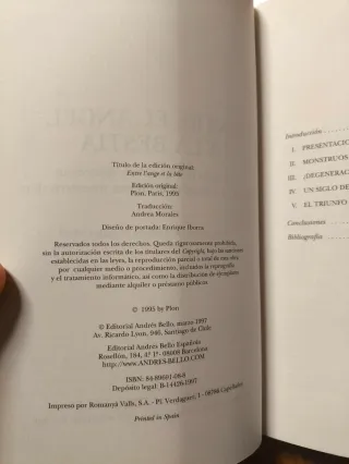 Entre el ángel y la bestia