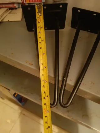 Piedi per mobili stile industriale vintage